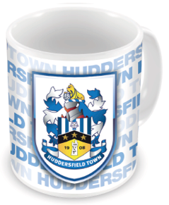 Huddersfield Town Wording Crest Mug