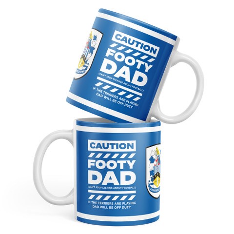 Caution Dad Mug