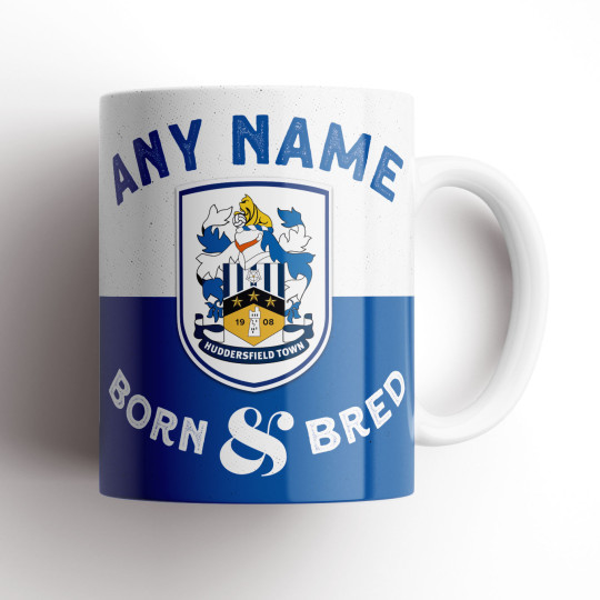 Personalised Born & Bred Mug