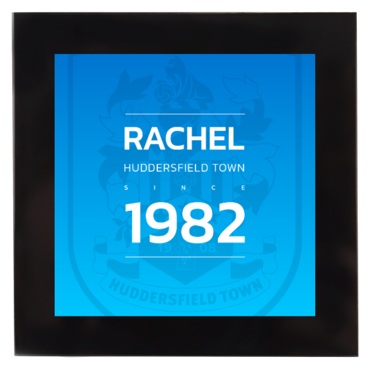 Year Personalised Glass Coaster