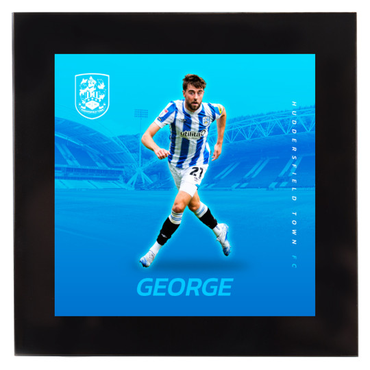 Evans Personalised Glass Coaster