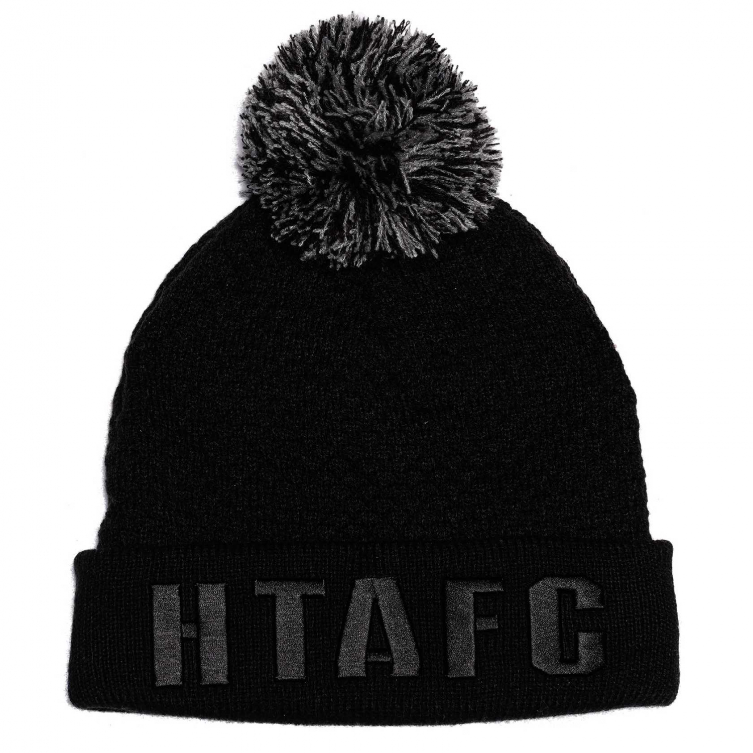 HTAFC Adult Blackout Bobble Hat