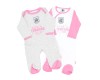 Baby Pink 2 pack Sleepsuit
