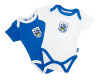 Blue & White Baby 2 Pack Bodysuit