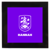 Purple Personalised Glass Coaster