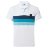 Stripe White Polo Shirt 
