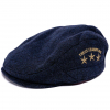 Navy Thrice Champions Flat Cap