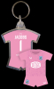 Goalkeeper Pink Kit Keyring