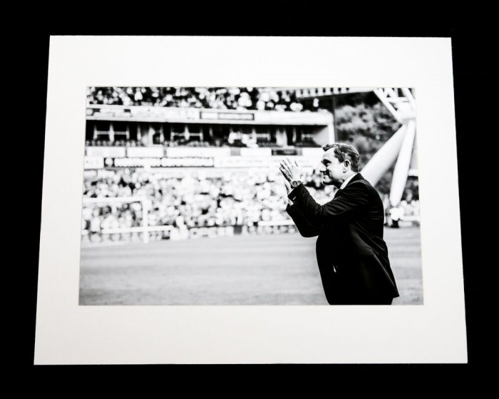Moment in time Dean Hoyle Clapping  B&W