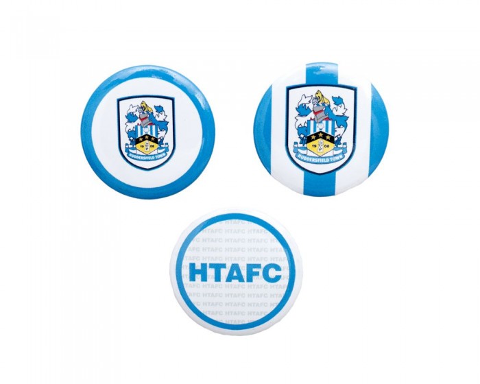 HTAFC 3 Pack Badge Set