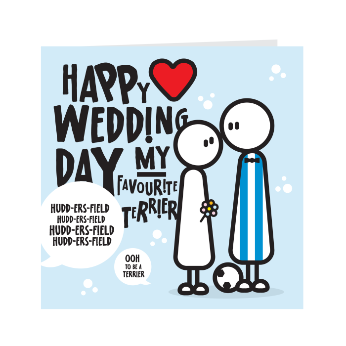 Digital Doodles Wedding Card 