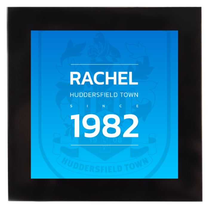 Year Personalised Glass Coaster