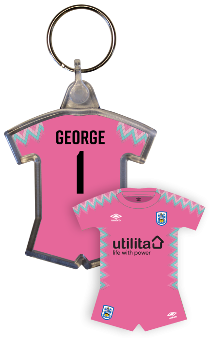 Goalkeeper Pink Kit Keyring