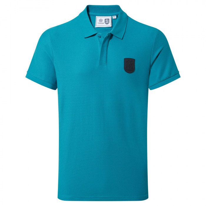 Mosaic Blue Polo Shirt