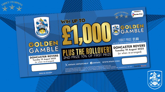 Blue Golden Gamble - Doncaster Rovers 19 08 