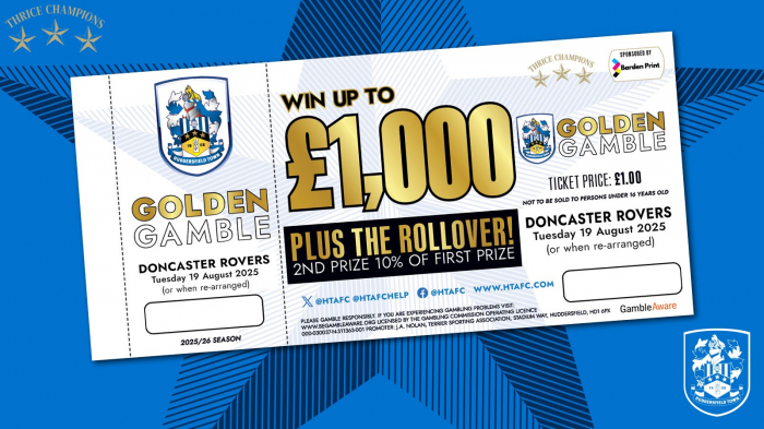 White Golden Gamble - Doncaster Rovers 19 08