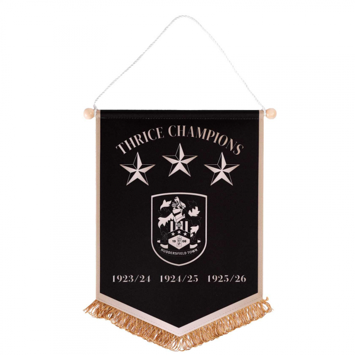 Thrice Champions Pennant