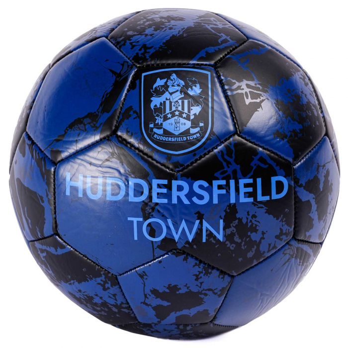 Size 5 Black Crest Football