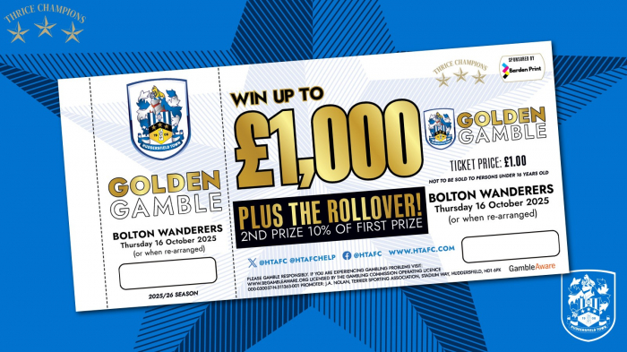 White Golden Gamble -Bolton 16/10