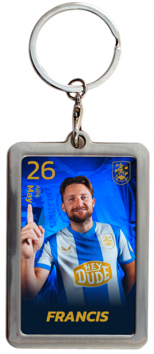 Alfie May Metal Keyring