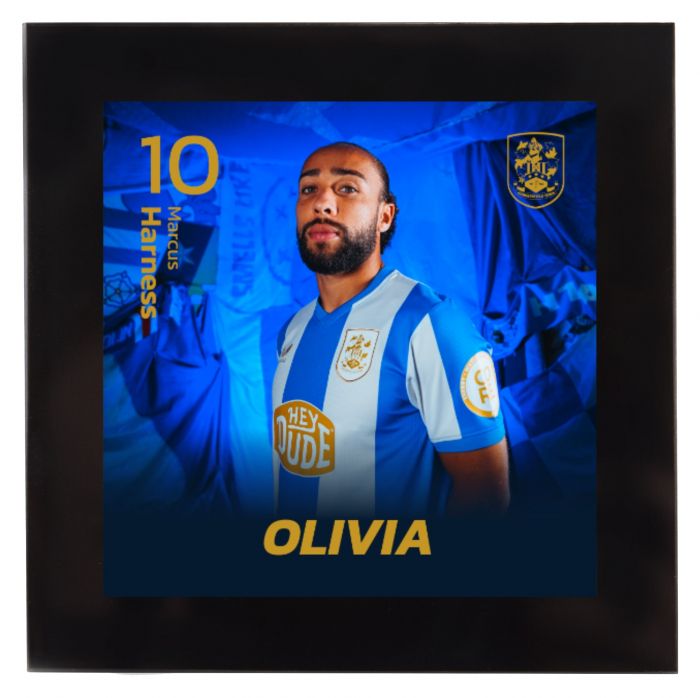 Marcus Harness Personalised Glass Coaster